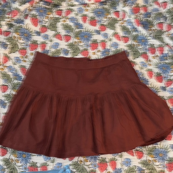 Anthropologie Elegant Brown Skirt - Picture 3 of 9